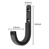 Especialmente diseñado para ganchos de escopeta, soporte metálico para armas, gancho de pared para rifle de juguete, almacenamiento de pared