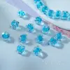 Atacado 10mm contas quadradas contas acrílicas contas médias contas quadradas soltas diy bolsa tecida feita à mão material para miçangas