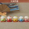 Le Meow Japonés Kaiyun Dharma Gato Lúcido Adornos Accesorios de Tienda Hogar Sala de Estar Dormitorio Escritorio Lindo Mini