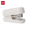 Grapadora Mini Deli Jx555 para Estudiantes y Uso de Oficina, Grapadora Mini Portátil con Grapas Incluidas, Grapadora Pequeña