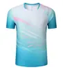 Uniformes Nuevos de Bádminton Personalizados Transfronterizos, Uniformes Deportivos Transpirables de Secado Rápido de Manga Corta para Hombres y Mujeres, Uniformes de Bádminton para Entrenamiento y Competición