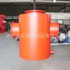 Dispositivos a prueba de explosiones verticales y horizontales para gasoductos de minas de carbón, dispositivos a prueba de explosiones sellados con agua subterráneos tipo DN400, producidos bajo demanda