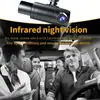 Gravador de condução 3.16 polegadas com gravação tripla, interconexão com celular, Wi-Fi inteligente, gravador HD de três lentes frontal, interno e traseiro