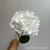 Hortensia Artificial Grande de una Sola Flor de 135 Piezas para Celebraciones de Bodas, Decoración del Hogar, Flores Falsas, Suministro Directo del Fabricante, Hortensia de Nieve