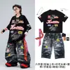 Ropa de moda infantil para Street Dance Hip Hop Juventud hiphop Disfraces para Actuaciones de Baile Desfile de Moda Estiloso Niños y Niñas Street Bang