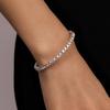 BZ1847 Pulsera Transfronteriza Europea y Americana Simple Elegante Súper Brillante Zirconia Pulsera Viento Frío Pulsera Nicho