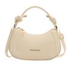 Bolsa Quadrada Pequena de Cor Sólida da Moda 2025 Retro Nova Versão Coreana Bolsa de Mão Transversal de Ombro Único Bolsa Feminina Estilo Transfronteiriço