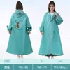Impermeable de ciclismo personalizado al por mayor, impermeable a prueba de lluvia, impermeable de cuerpo entero para una persona, longitud media, protección total, todo en uno de cuerpo entero