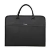 Maletín portátil para hombre, bolsa de trabajo portátil para viajes de negocios, bolsa para archivos de información de conferencias, bolsa de archivos, logo impreso