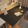 Tapete de Mesa para Computador em Couro, Tapete de Mesa Ecológico, Tapete de Mesa para Escritório, Tapete de Mesa para Estudo, Tapete de Mesa