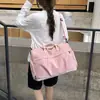 Bolsa de viaje para mujer, gran capacidad, adecuada para viajes cortos, equipaje de mano, ligera, y también una bolsa deportiva/de yoga/para el gimnasio para hombres