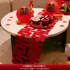Farolillos Rojos de Doble Felicidad para Bodas, Decoración de Habitación de Boda, Adornos Chinos de Doble Felicidad, Accesorios para Fotos, Colección de Suministros para Bodas
