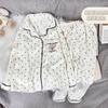 Pijama de Invierno para Mujer, Ropa de Casa Gruesa de Franela para Invierno, Conjunto de Pijama Sencillo y Lindo para Niña, Venta al Por Mayor de Fábrica