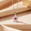 Collar de Estrella de Cinco Puntas Súper Brillante de Cobre Microincrustado con Diamantes Completos para Mujer, Cadena para Clavícula de Lujo Ligero, Joyería Exquisita de Nicho, Venta Caliente Europea