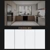 Processamento Personalizado Todo-Cerâmico Mid-Board Azulejos de Mármore por Toda Parte 400X800 Sala de Estar Corredor Cozinha Banheiro Azulejos de Parede