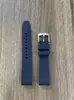 Adecuado para Correa de Reloj Conjunta Omega Swatch Silicona Planeta Luna Arco Correa de Reloj Rolex 20 22mm