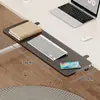 Tablero de Extensión para Escritorio Oficina Escritorio Perforación-Gratis Ampliación Extensión Artefacto Escritorio de Computadora Plegable Bandeja para Teclado