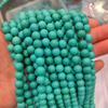 Piedra Natural 2-12mm Turquesa Cuentas Redondas Turquesa Fénix Cuentas Sueltas Colgante Pulsera DIY Accesorios para Joyería