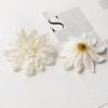 Flores Artificiales Listas para Usar con un Toque Realista de Alta Gama, Cabezas de Dalias Grandes, Flores Falsas para Accesorios de Ropa, Flores de Boda, Pared de Flores, Decoración de Cajas de Regalo