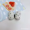 Série de Cores Morandi Laço Tecido Enchimento de Algodão Artesanal DIY Acessórios Roupas Chinelos Pingente Materiais