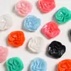 Corea del Sur Color Joker Flor Brillante Plegada Parche de Resina Accesorios Diadema DIY Pasador Cordón para el Cabello Material Mayoreo