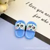 Pantuflas Perrito Macarrón Chanclas Pantuflas Calzado Exterior Crema Gel Pasador DIY Cordón para el Cabello Agarre Accesorios de Resina