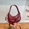 Bolsa de Mão Única com Laço e Meia-Lua para Mulheres, Moda Versátil Tendência Verão 2026 Bolsa de Ombro Transversal