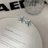 Pendientes de Perla y Flor Estilo Coreano Simples, Suaves y Románticos para Mujer, Lujo Accesible, Estilo Creativo para Vacaciones, Pendientes Elegantes Mismo Estilo que las Celebridades de Internet