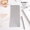 Adesivos para Planner Série Floral com Folha de Ouro e Prata, Números e Letras, Pequenos Adesivos Impermeáveis em PVC, Papel Material Guka Atacado