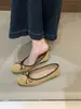 Bailarinas Francesas para Mujer 2026 Otoño Nueva Llegada Absolutamente Hermosos Mocasines de Corte Bajo sin Cordones Mary Janes