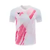 Novas Roupas de Badminton Masculinas e Femininas Tops Secagem Rápida Roupas de Competição de Tênis Jerseys de Estudante Infantil Roupas de Treino 60014