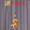 Colgante Llavero Caballo de Madera Arcoíris, Colgante para Teléfono Pony del Zodiaco Yiming Xianyuan, Colgante Decoración de Bolso