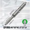 Punta de Destornillador en Forma de Cruz de 6 mm Acero Ts2 Grado Industrial Fuerte Magnética Templada Destornillador en Forma de Cruz Eléctrica Fuerte Magnética Broca para Taladro Venta al por Mayor
