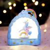 Luz noturna criativa Yilu you decoração de casa luminária de cabeceira presente para colegas de classe coração de menina decoração estilo ins
