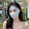 Máscara Facial de Proteção Solar Rosto Inteiro Proteção UV Facekini 2026 Novo Verão Ciclismo Protetor Solar Respirável Máscara de Seda Gelada para Mulheres