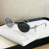 Óculos de Sol Oval Retro Novos 2026 para Mulheres, Óculos de Sol Polarizados Fotocromáticos de Metal com Proteção UV e Haste com Pingente Único