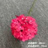 Coleção de Hortênsias 3D Flores Artificiais Flores Falsas Pequena Hortênsia para Exibição Modelo de Casamento Sala Decoração Suave Flores Artificiais