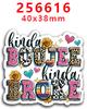 Parche de resina acrílica con lazo, adorables pegatinas decorativas para refrigerador, PR254317, 2023