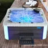 Bañera de Hidromasaje para Surf al Aire Libre Bañera de Hidromasaje para Casa Villa Fuente Termal Spa SPA Acrílica Calefacción Inteligente de Temperatura Constante Bañera para 5 Personas