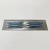 Salida de Aire con Rejilla de Acero Inoxidable y Aleación Hierro-Aluminio, Campana de Extracción para Disipación de Calor, Ventilación, Protección contra la Lluvia y Paneles de Rejilla Perforada