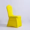 Funda elástica para silla, suministro directo de fábrica, funda para silla de boda de calidad, funda elástica blanca para silla, funda para silla de banquete de hotel.