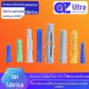 Fábrica de nylon personalizado pequeno amarelo corvina tubo de expansão de plástico 6mm plugue de borracha branco verde cinza plástico parafuso plugue de borracha