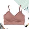 Microempresa Nuevo 3.0 gran U-cross hermosa espalda sin anillo de acero envoltura pecho tubo inferior ropa interior hilo sin costuras camisola chaleco