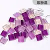 1kg 1cm Cristal DIY Mosaico Ladrilho Mancha Material de Partículas Pequenas Pintura Manual Infantil Pai-Filho