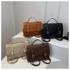 Bolso Bandolera Maletín Retro para Mujer 2025 Nueva Moda Mochila Estilo Coreano Estilo Preppy Mochila Casual de Gran Capacidad