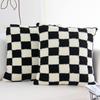 Funda de Almohada Simple Transfronteriza Color Sólido Felpa Funda de Almohada Hogar Cama Almohada de Cabecera Sala de Estar Sofá Almohada Cojín Dormitorio