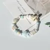 Pulseira de Cerâmica Jingdezhen Nova Pulseira de Cerâmica Jingdezhen Chinesa Joia Simples de Banca Presente para Estudante Joias
