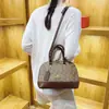 Moda Versátil de Gama Alta 2025 Nuevo Estilo Coreano Bolso Estampado de Concha Francesa de Hombro Único Cruzado para Mujer Dropshipping