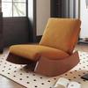 Sofá vintage de madera maciza, sillón, sala de estar, hogar, diseño, cómodo, balcón, ocio, mecedora, dormitorio, Internet, celebridad, sillón perezoso