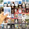 64 Piezas de Pegatinas de Tarjeta Polaroid de Oso Autocrítico, Pegatinas Lindas e Interesantes para Decoración de Teléfono Móvil, Cuaderno, Taza de Agua
